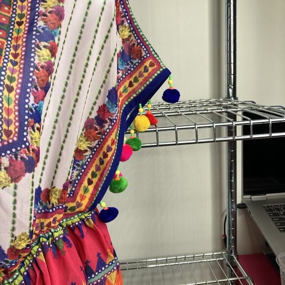 Anthropologie Preeti S Kapoor Banjara Bollywood Top‎ Est. Size S Statement Boho - Picture 7 of 9